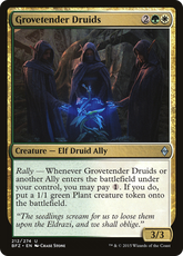 Druidas Zeladores do Bosque / Grovetender Druids - Magic: The Gathering - MoxLand